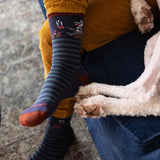 Men's Wild Life Crew Lightweight Cushion Lifestyle Sock