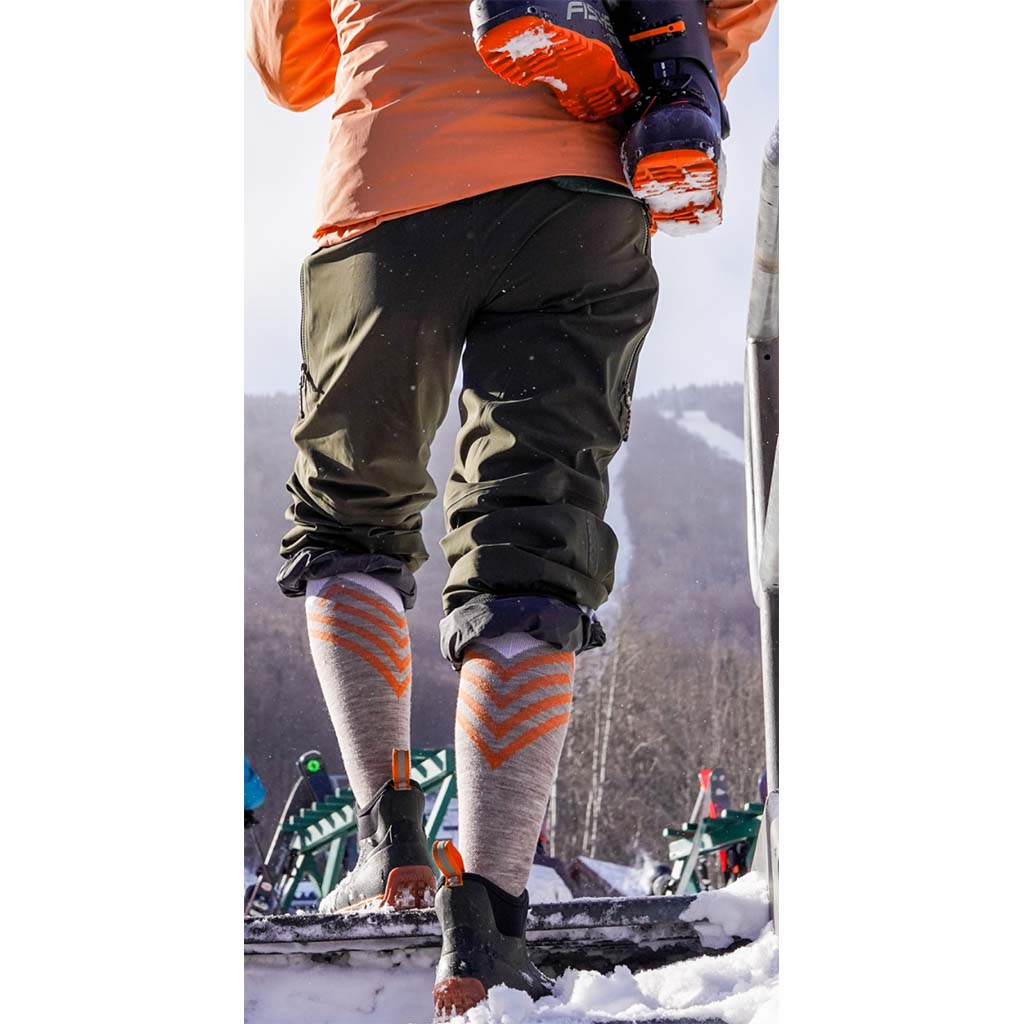 Women's Peaks Over-the-Calf Lightweight Ski and Snowboard Sock