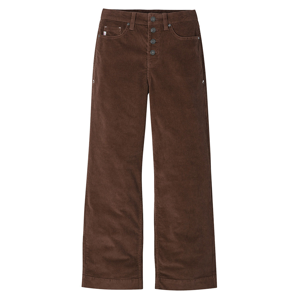Women's Rivet Wide Leg Cord