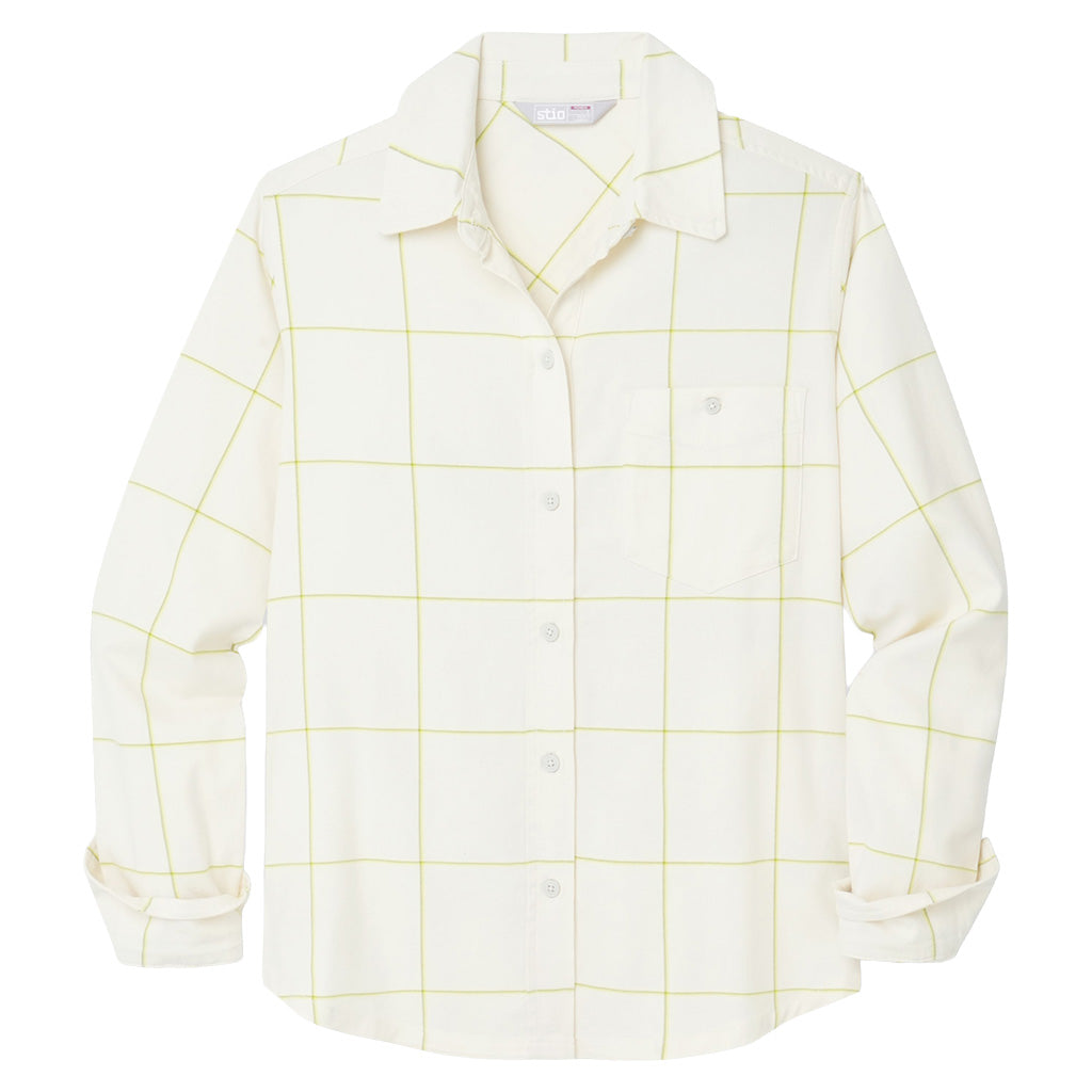 Women's Miter Stretch Lightweight Flannel Shirt