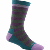 Darn Tough Good Witch Crew Light Sock Women's - POPPY PLUM - SMALL