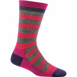 Darn Tough Good Witch Crew Light Sock Women's - ROXANNE RASPBER - LARGE