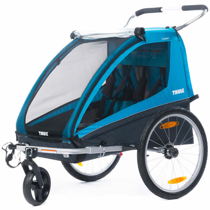 Thule Coaster XT Trailer with Stroller and Cycling Kit
