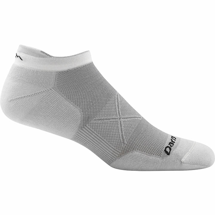 Darn Tough Vertex Tab No Show Ultra-Light Men's - LIGHT GRAY - LARGE