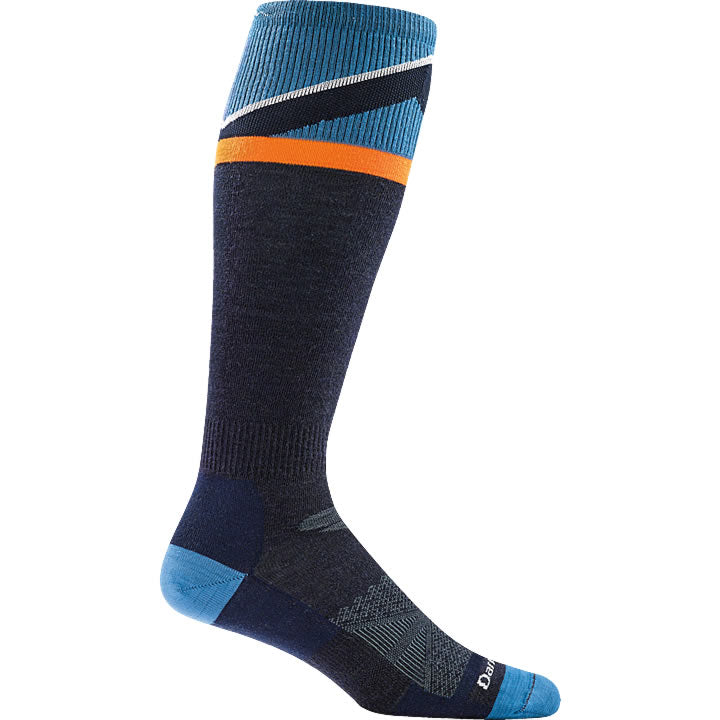 Darn Tough Mountain Top Over-The-Calf Light Socks Men's - NAVY - MEDIUM