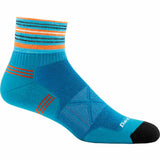 Darn Tough Vertex 1/4 Ultra-Light Socks Men's - TEAL - LARGE