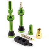 Tubeless Presta Valves 44 Green