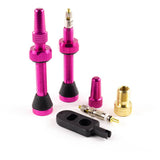 Serfas Tubeless Presta Valves 44 Pink
