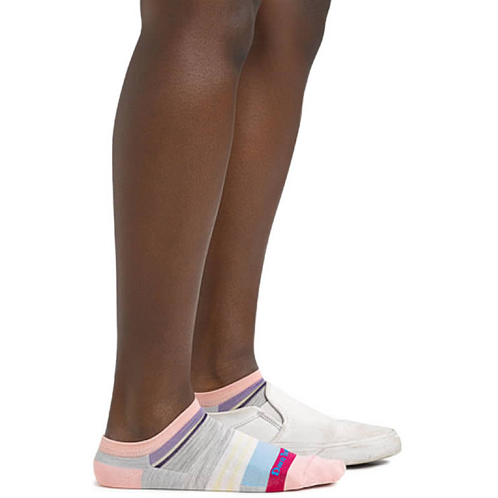 Darn Tough Modern Stripe No Show Light Socks Women's