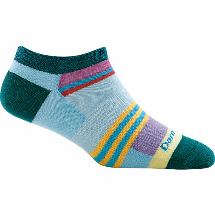 Darn Tough Modern Stripe No Show Light Socks Women's