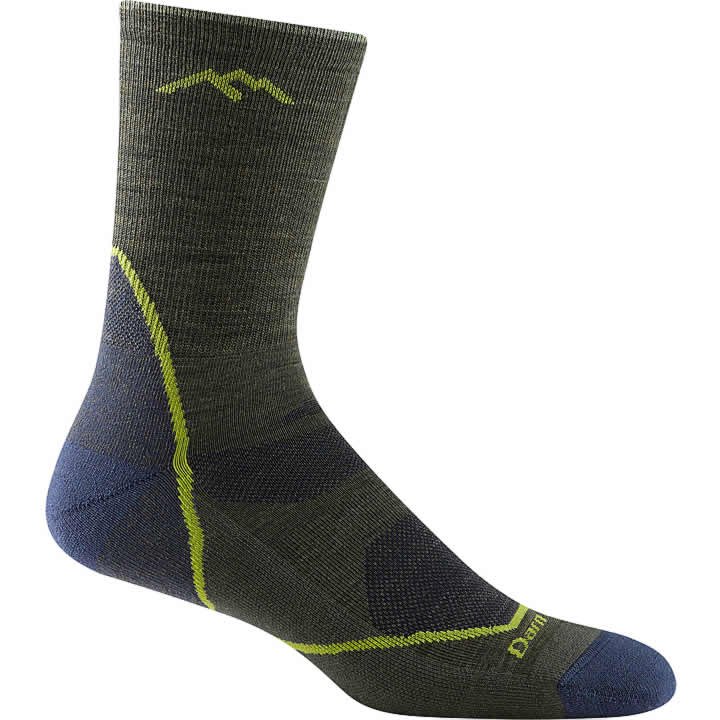 Men's Merino Micro Crew Light Cushion Socks