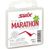 Swix Marathon White Fluoro Free Glide Wax 40g