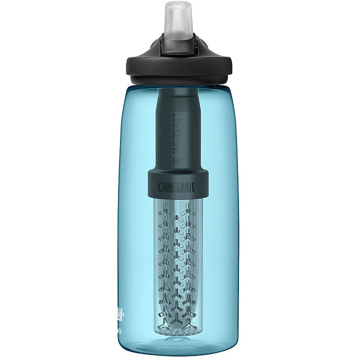 CamelBak Eddy filtered by LifeStraw 32oz Bottle with Tritan Renew - TRUE BLUE
