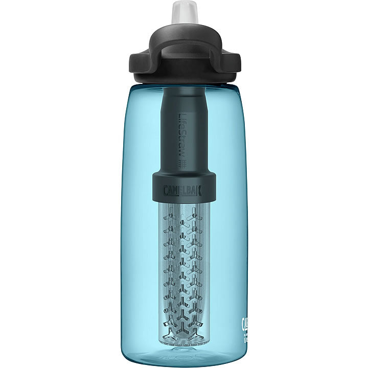 CamelBak Eddy filtered by LifeStraw 32oz Bottle with Tritan Renew - TRUE BLUE
