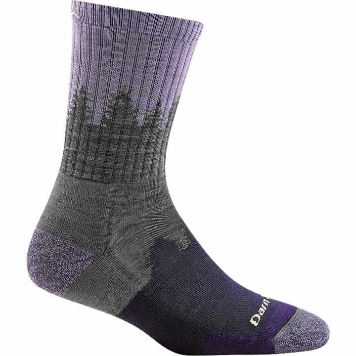Women's Treeline Micro Crew Midweight Cushion Hiking Sock