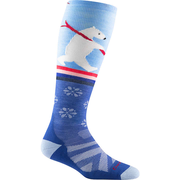 Women's Due North Over-the-Calf Midweight Ski and Snowboard Sock