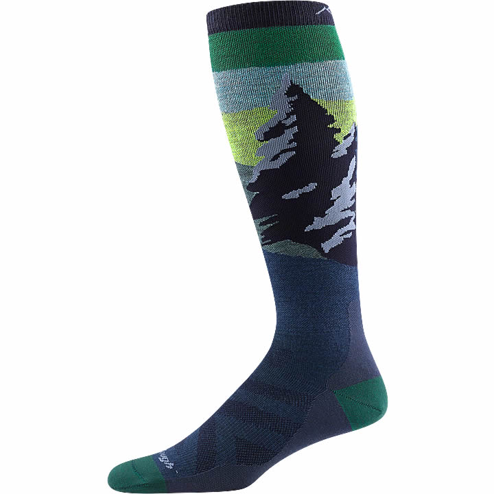 Men's Solstice Over-the-Calf Lightweight Ski and Snowboard Sock