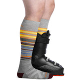 Snowpack Over-the-Calf Midweight Cushion Ski Snowboard Sock Men'