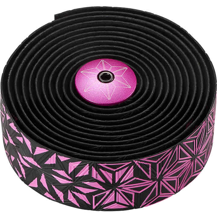 Specialized Supacaz Super Sticky Kush Star Fade Neon Pink Handlebar Tape