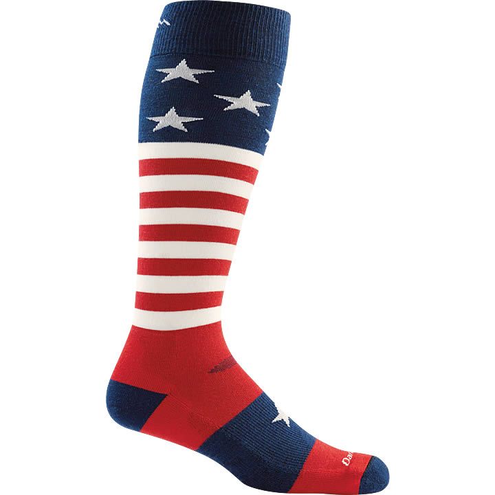 Darn Tough Captain Stripe Over the Calf Lightweight Socks Men's