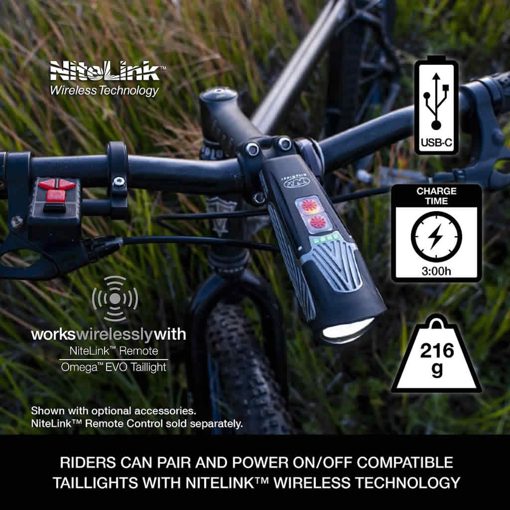 Lumina Max 2500 Head Light with NiteLink