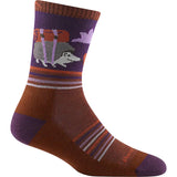Women's Critter Club Micro Crew Lightweight Cushion Hiking Sock
