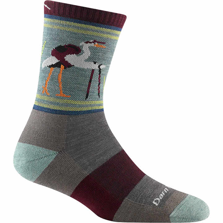 Women's Critter Club Micro Crew Lightweight Cushion Hiking Sock