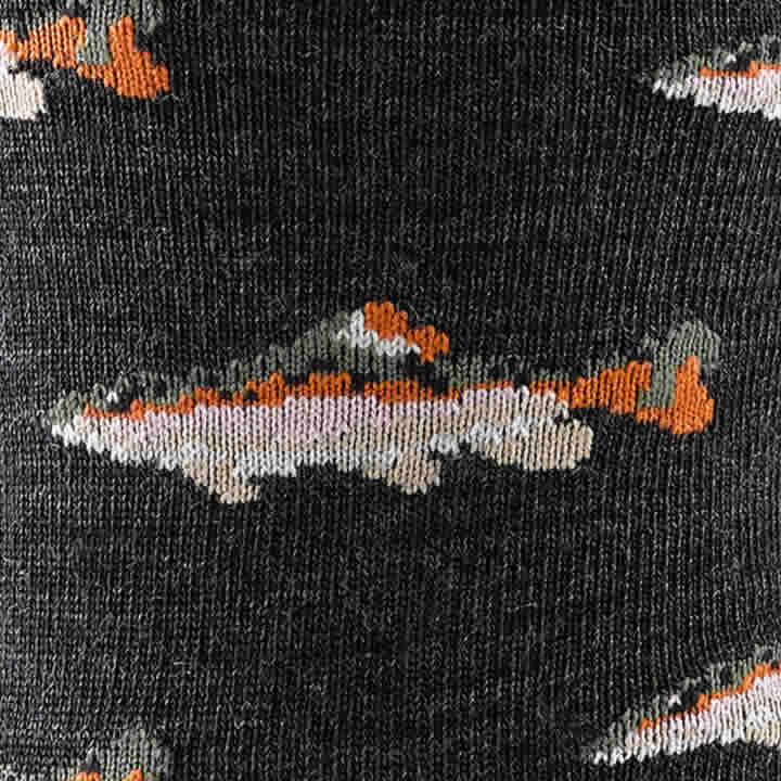 Men's Spey Fly Crew Lightweight Cushion Lifestyle Sock