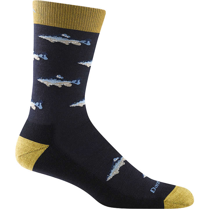 Men's Spey Fly Crew Lightweight Cushion Lifestyle Sock