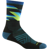 Men's Bolt Micro Crew Ultra-Lightweight Cushion Running Socks