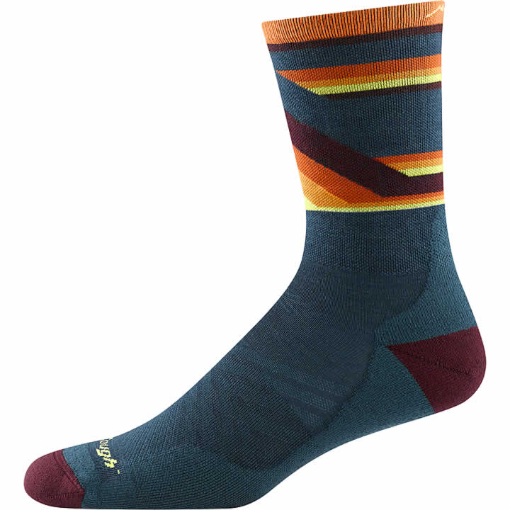 Men's Bolt Micro Crew Ultra-Lightweight Cushion Running Socks