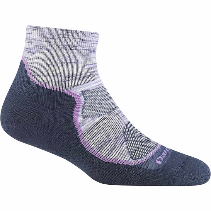 Women's Light Hiker Quarter Lightweight Cushion Hiking Socks