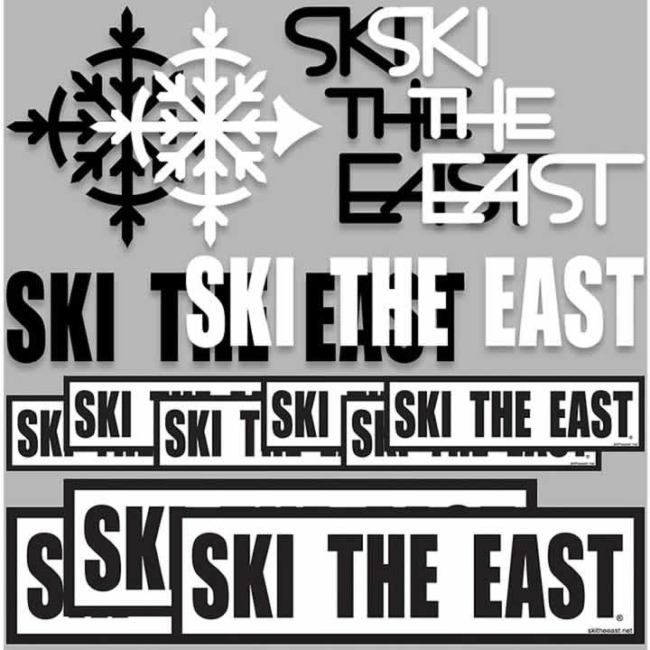 Ski The East Ultimate Sticker Pack