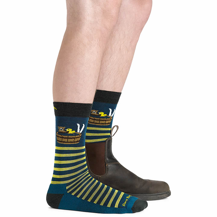 Men's Wild Life Crew Lightweight Cushion Lifestyle Sock