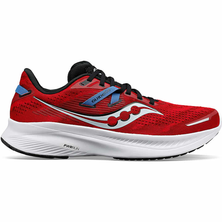 Saucony Guide 16 Men's - -16 DAHLIA/BLK - 12.5
