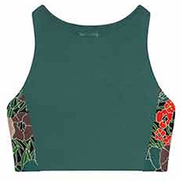 Women's Sanitas Coloblock Swim Top