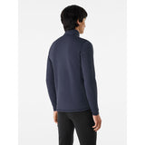 Arc'teryx Rho Heavyweight Base Layer Zip Neck Men's - BLACK SAPPHIRE - MEDIUM