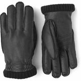 Men's Deerskin Primaloft Ribbed Gloves