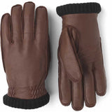Men's Deerskin Primaloft Ribbed Gloves