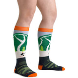 Kids' Pow Cow Over-the-Calf Midweight Cushion Ski and Snowboard Sock