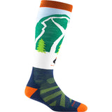 Kids' Pow Cow Over-the-Calf Midweight Cushion Ski and Snowboard Sock