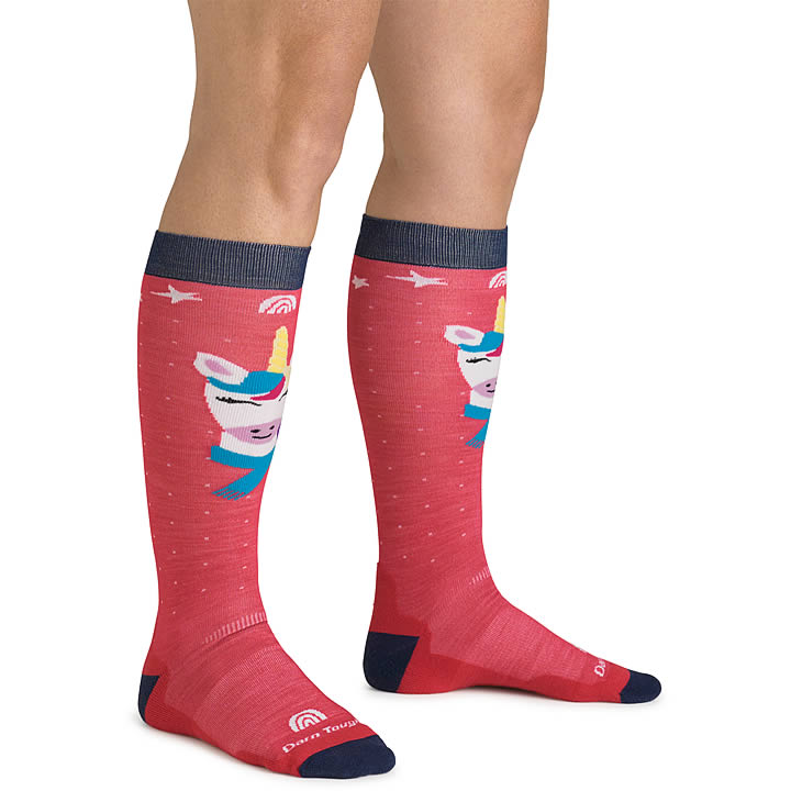 Darn Tough Magic Mountain Over-the-Calf Midweight Ski and Snowboard Sock Kids'
