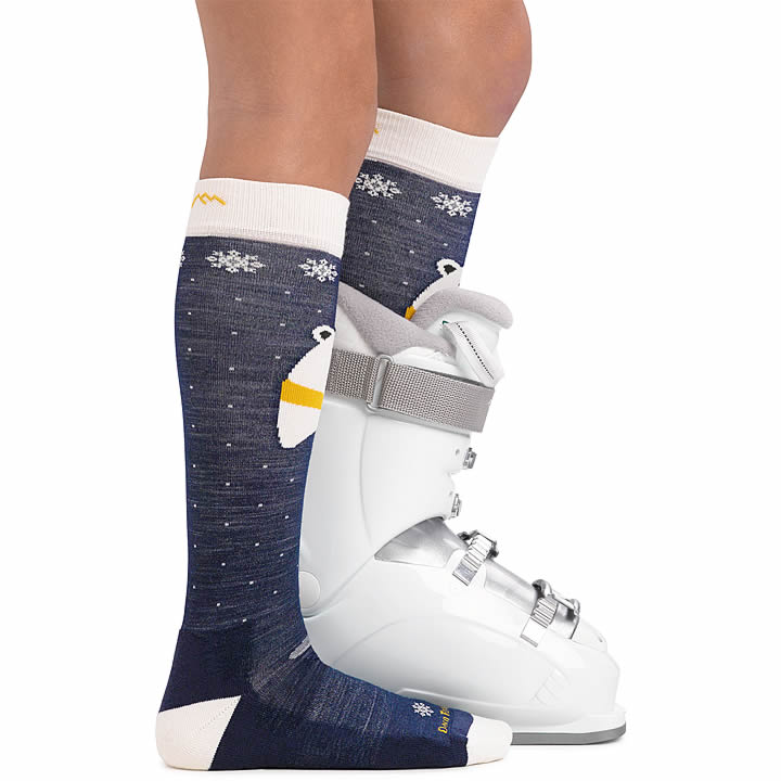 Kids' Polar Bear Jr. Over the Calf Padded Cushion Sock