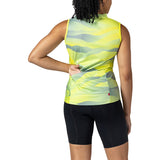Women's Breakaway Mesh Sleeveless Full Zip Bike Jersey