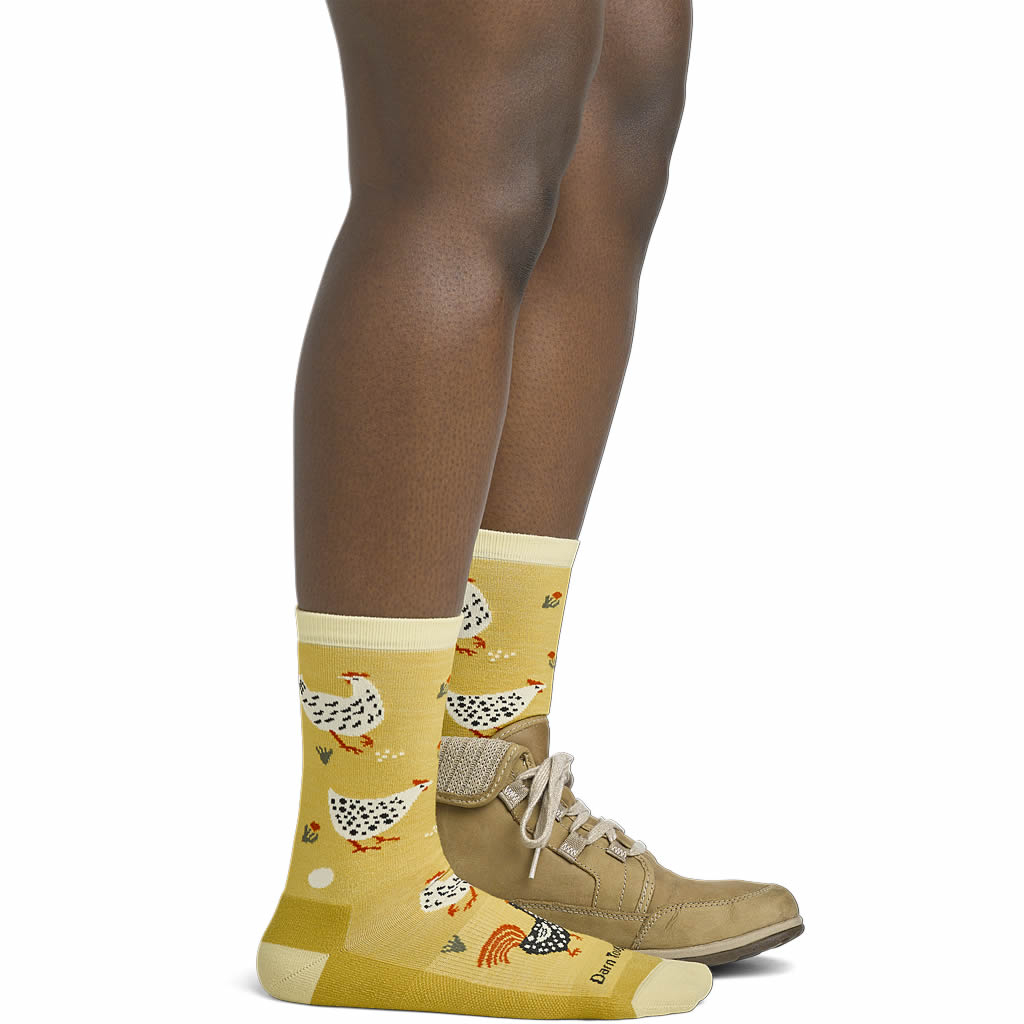 Women's Mother Clucker Crew Lightweight Lifestyle Socks
