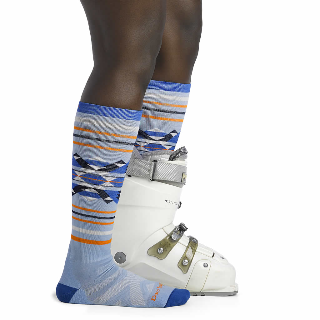 Darn Tough Snowscape Over-the-Calf Lightweight Cushion Ski Sock Women's