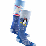 Darn Tough Penguin Peak Over-the-Calf Midweight Cushion Ski Sock Kids'