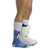 Darn Tough Penguin Peak Over-the-Calf Midweight Cushion Ski Sock Kids'