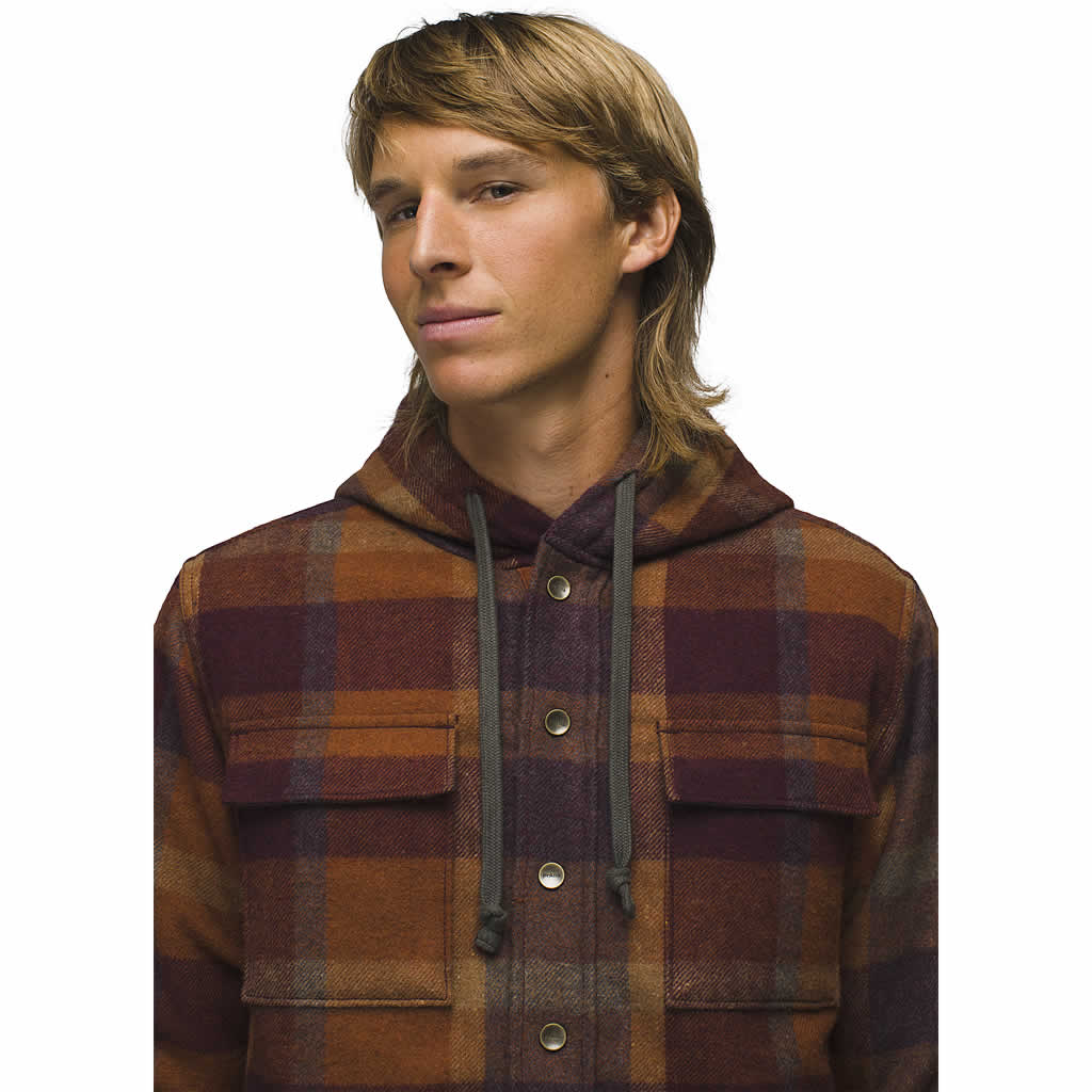 Men's Asgard Hooded Flannel Shirt