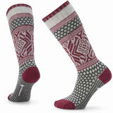 Everyday Popcorn Snowflake Pattern Crew Full Cushion Sock